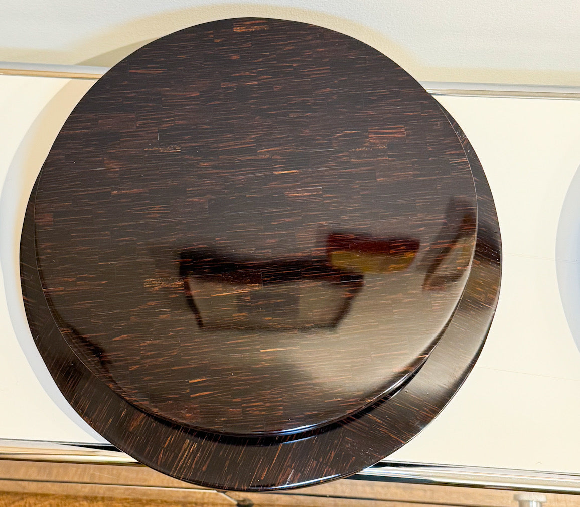 Lazy Susan Wood Veneer by Adriana Molano Diaz