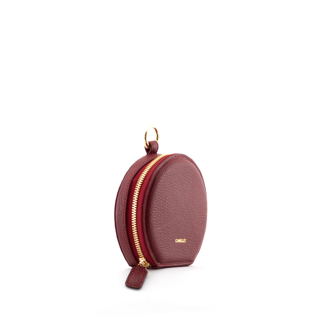 Cherry Red Scoop Mirror Mini Bag by Camellet