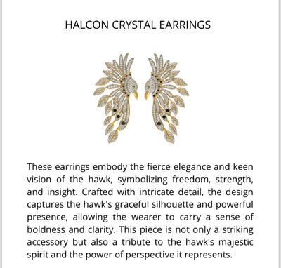 Halcón Earrings by Senda 