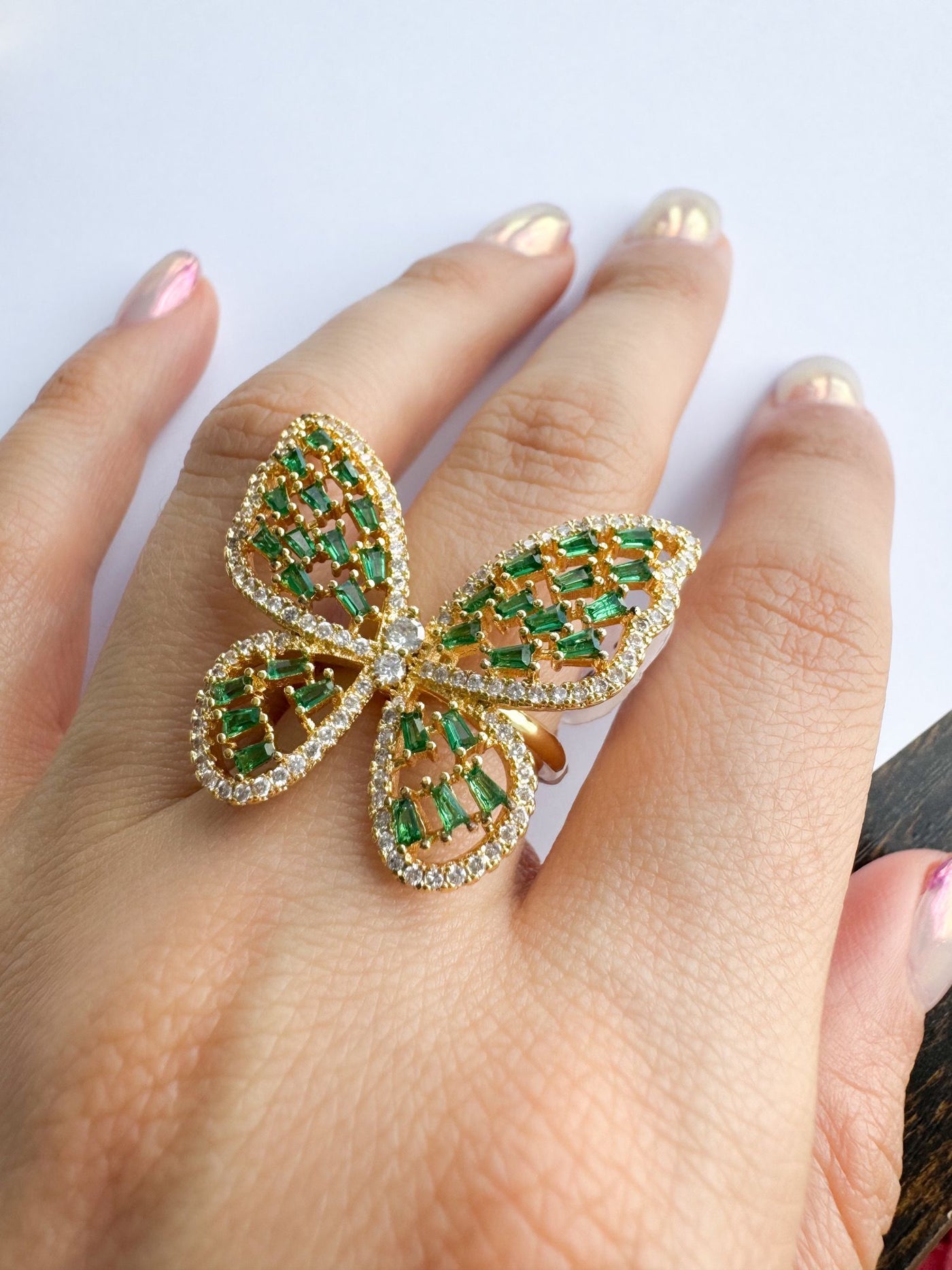 3D Butterfly Ring by Bichota