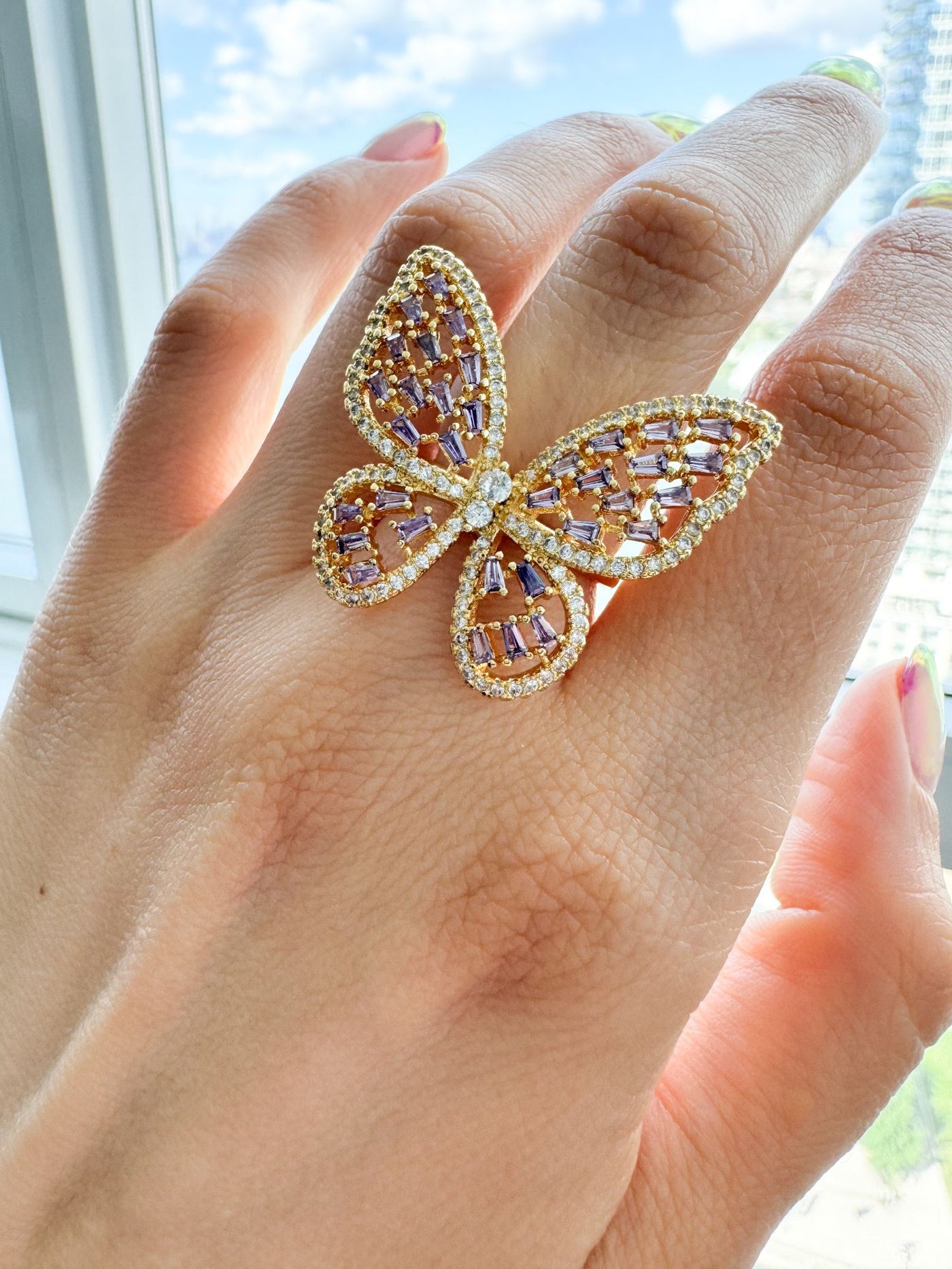 3D Butterfly Ring by Bichota