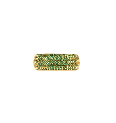 Emerald Microcrystal Ring by Senda