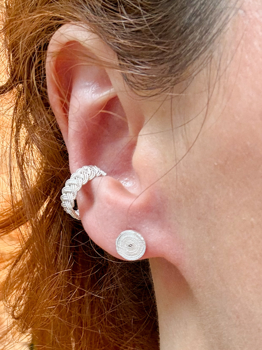 Filigree Circle Studs