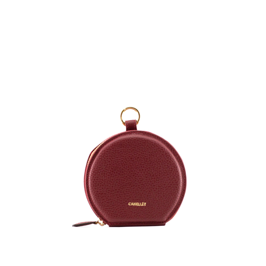 Cherry Red Scoop Mirror Mini Bag by Camellet