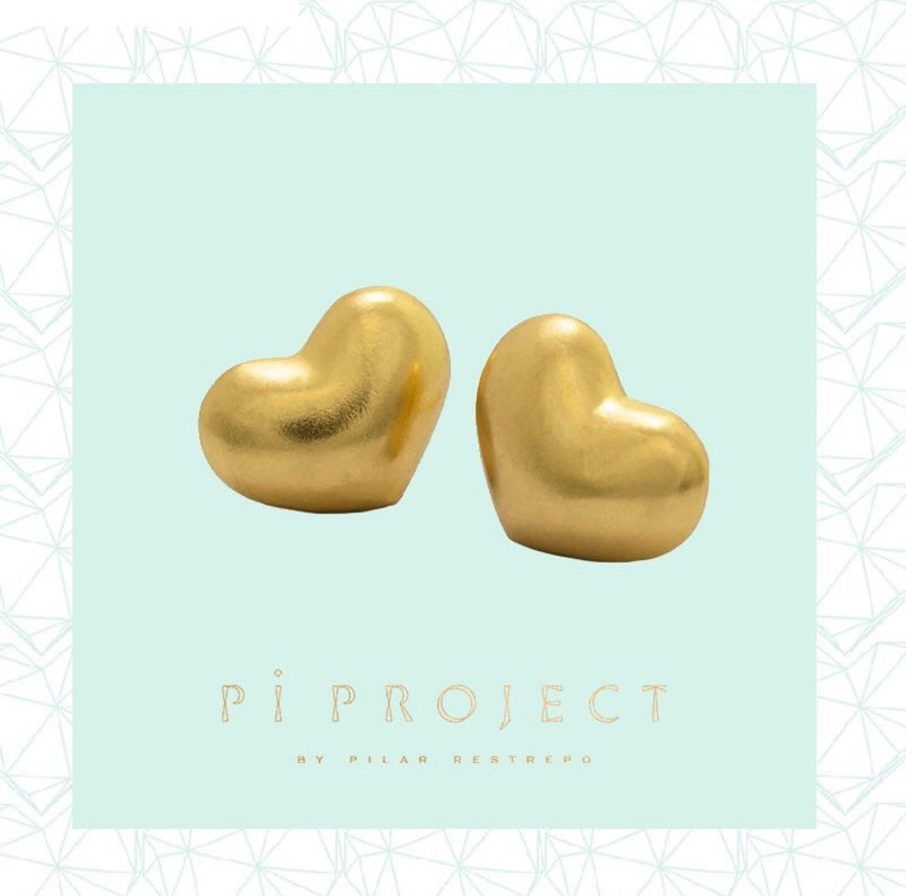 Heart Studs by Pi Project