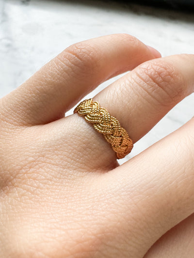 Filigree Braided Rings