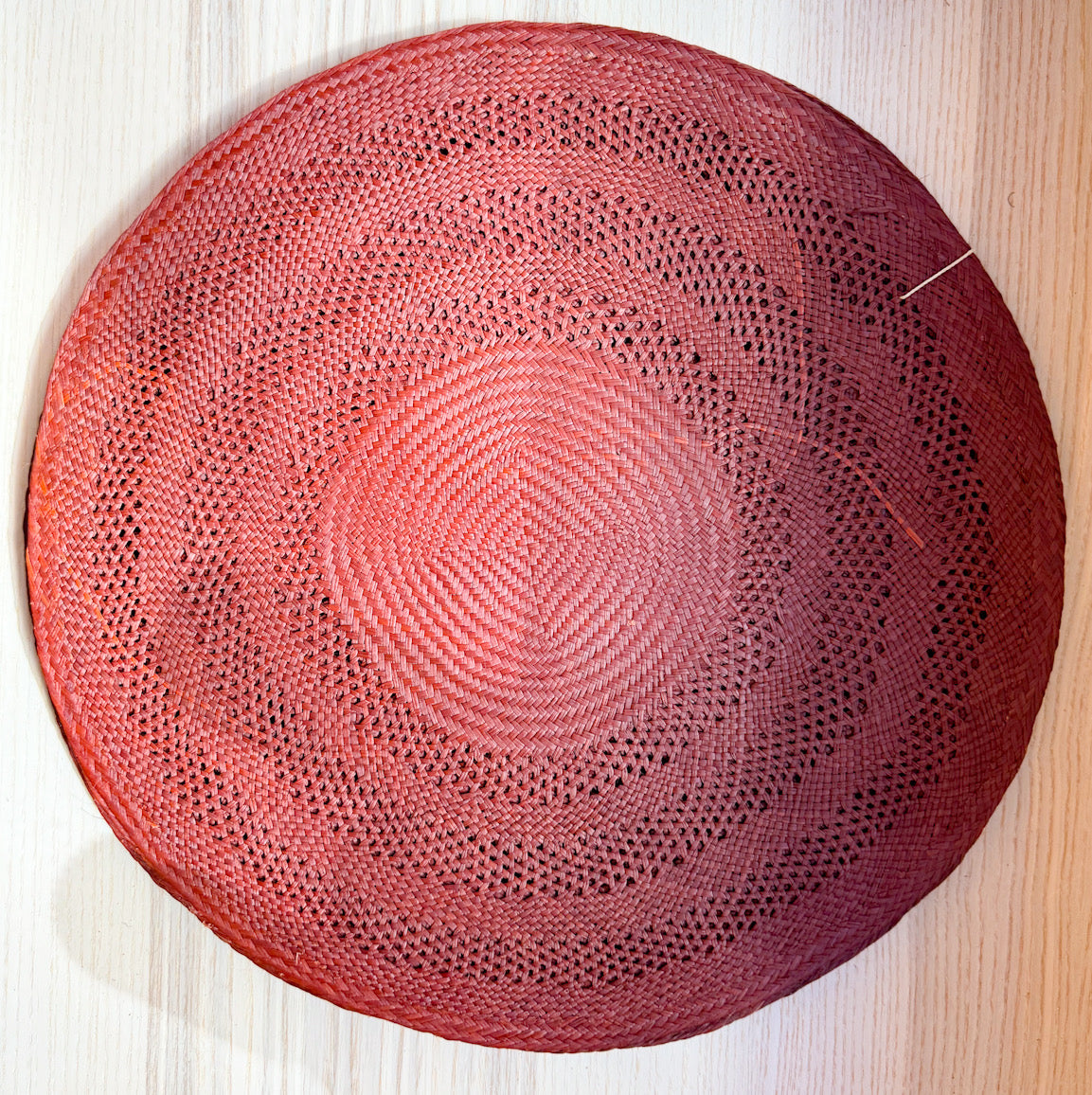 Sandona Iraca Placemats Burgundy 2 