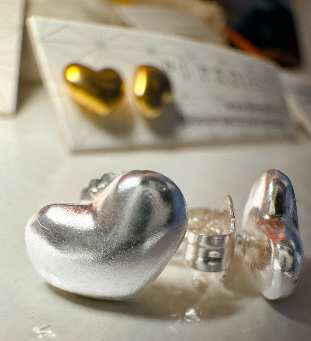 Heart Studs by Pi Project