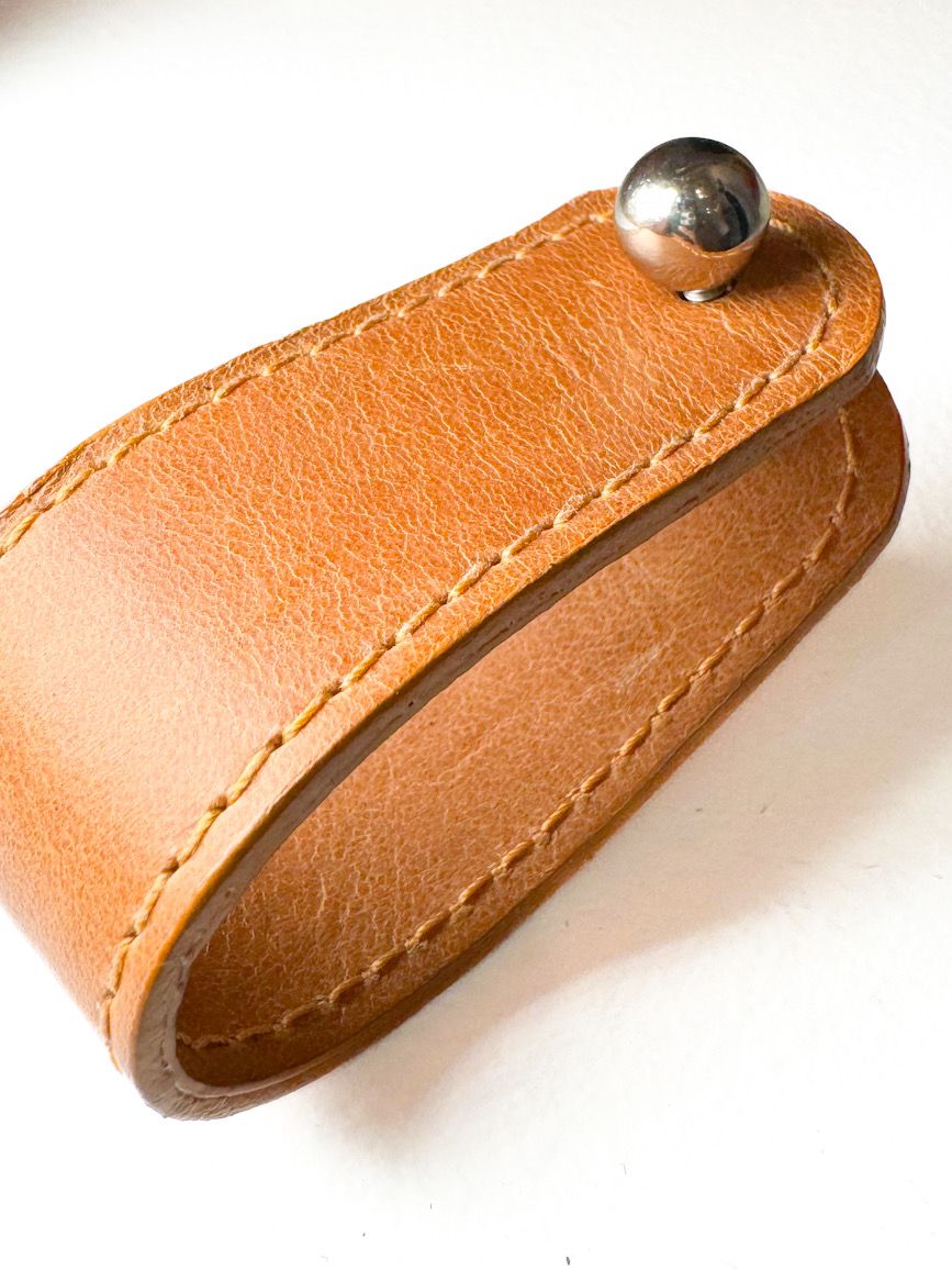 Brown Leather Key Holder