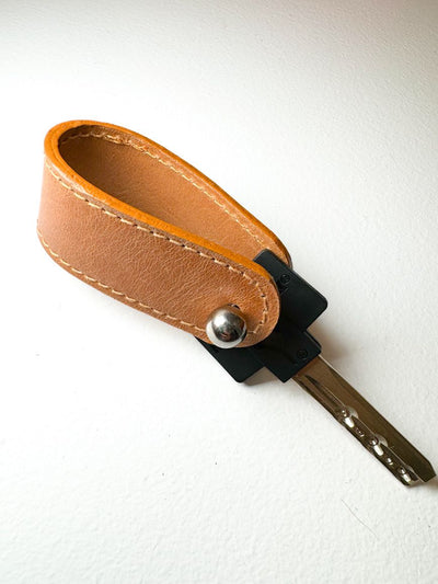 Brown Leather Key Holder