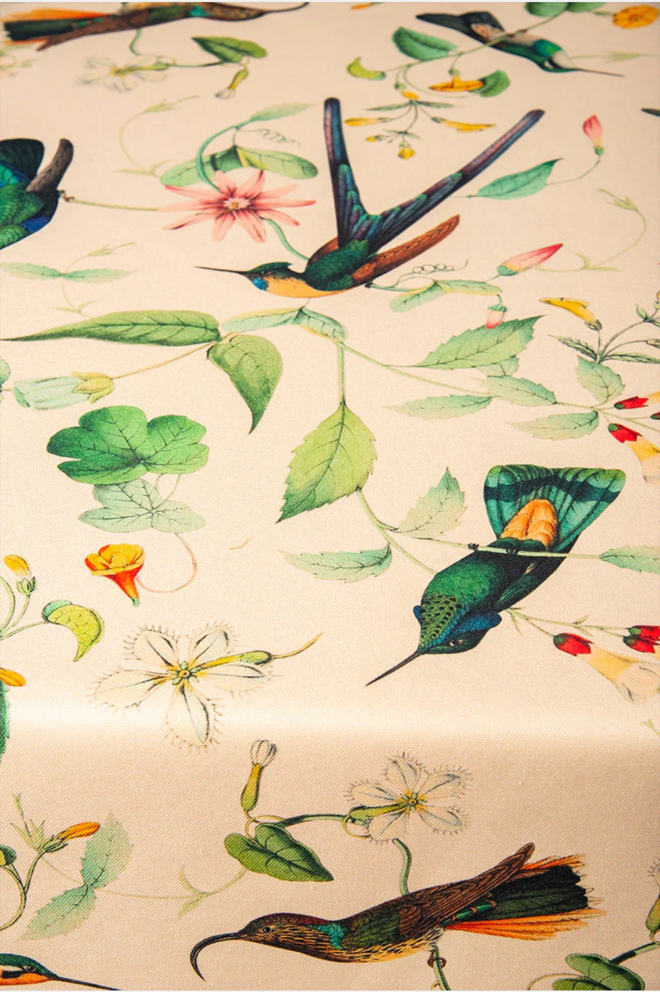 Hummingbird Tablecloth by Muzaluci