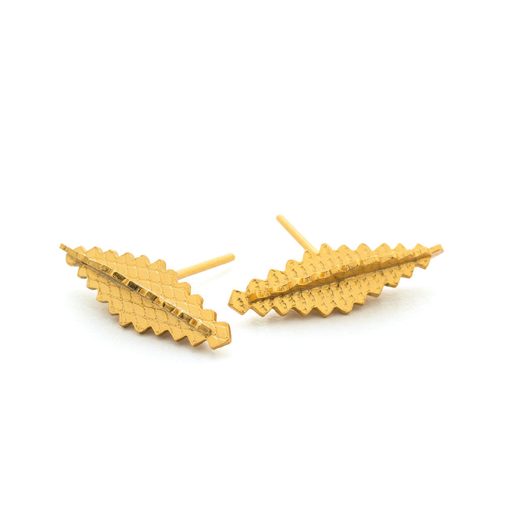 Hilar Mini Studs by Pi Project Gold