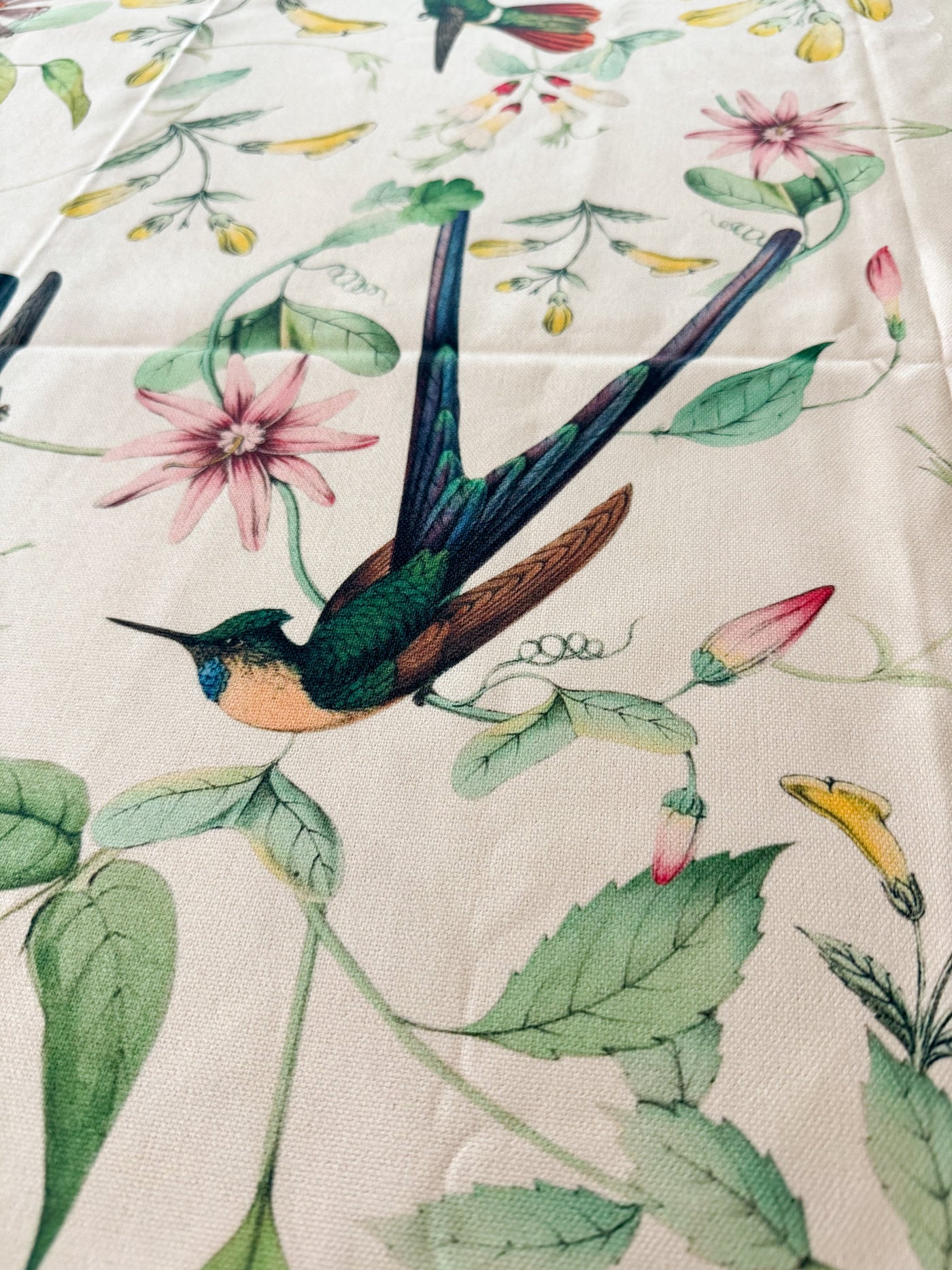 Hummingbird Tablecloth by Muzaluci