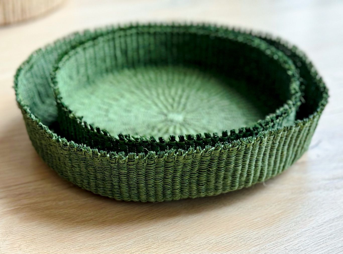 Fique Multipurpose Green Basket