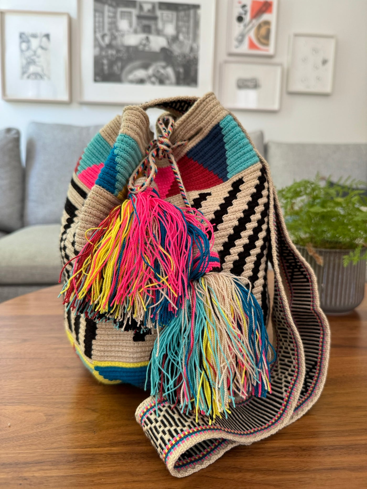 Hand Woven Wayuu Mochila Medium