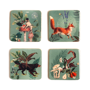 Muzaluci The Forest Menta - Coasters