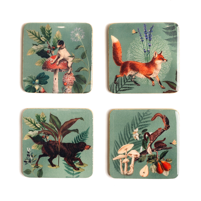 Muzaluci The Forest Menta - Coasters