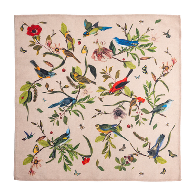 Wild Birds Napkins by Muzaluci