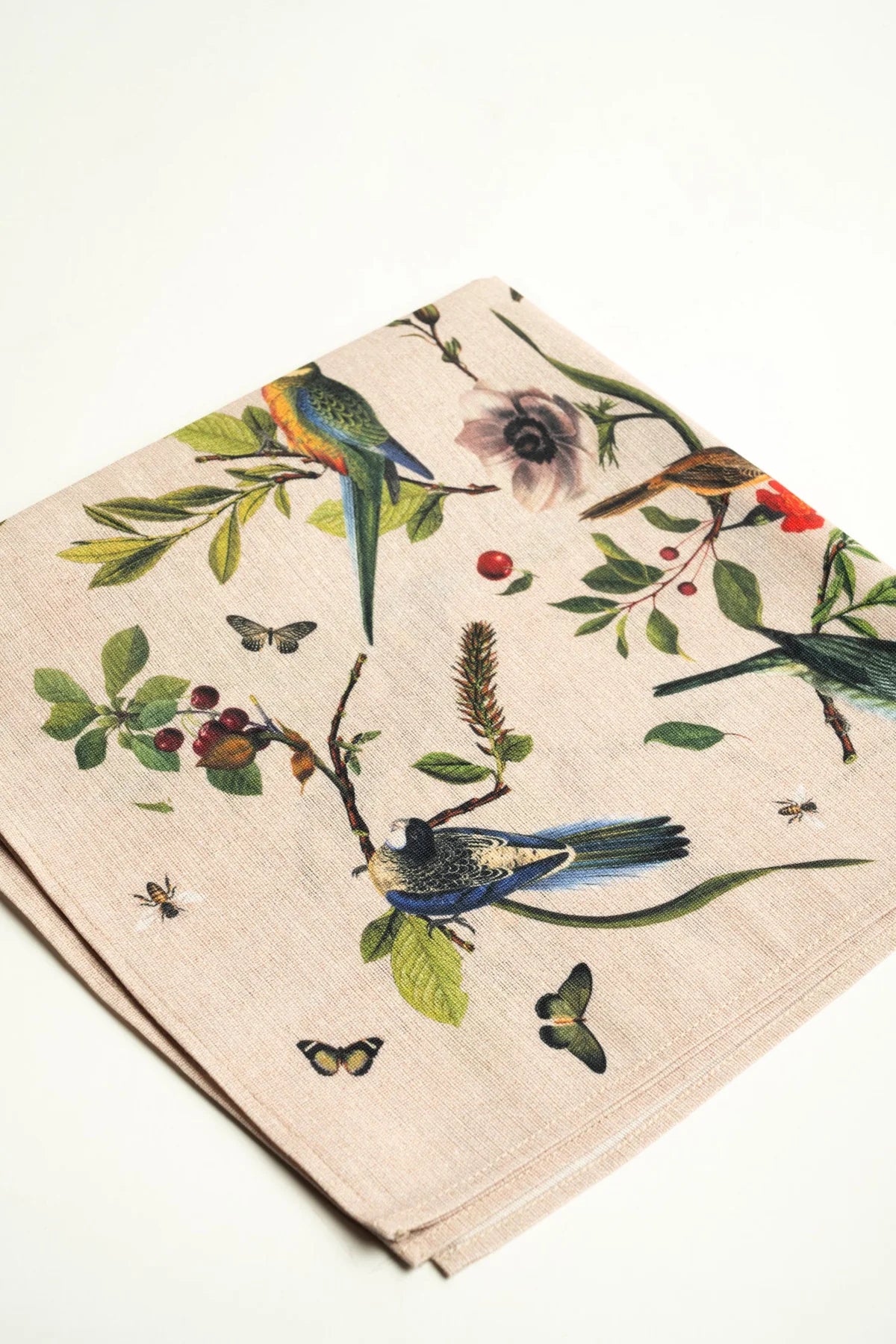 Wild Birds Napkins by Muzaluci