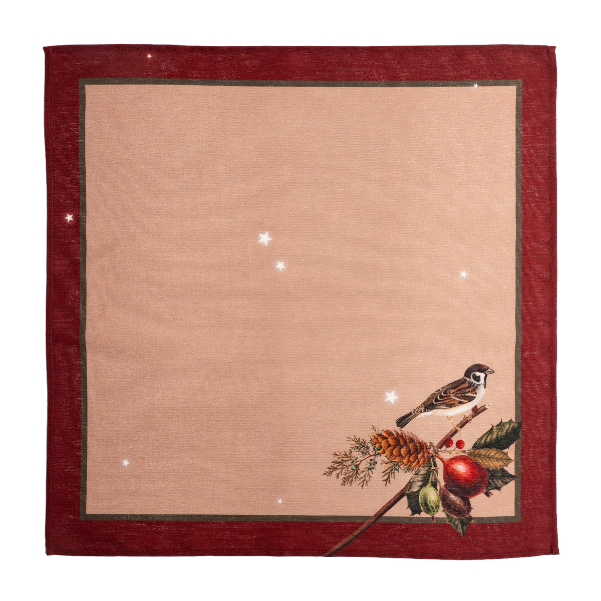 Christmas Squirrel Napkins by Muzaluci