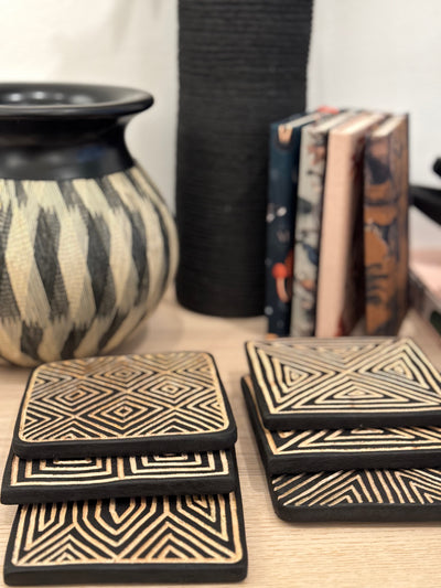 Machaco Wood Coasters (set of 6)