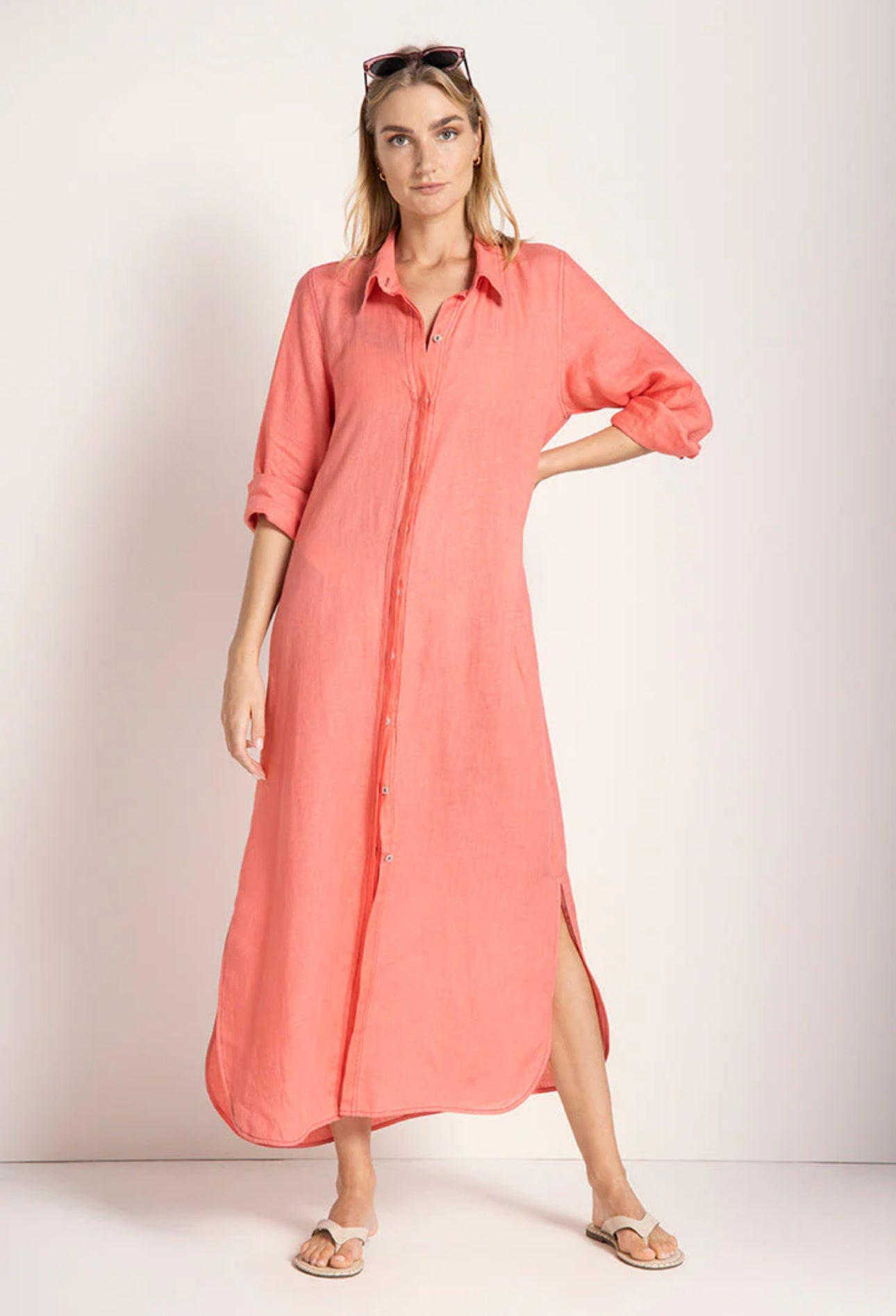 Oversized Shirt Dress by Touche