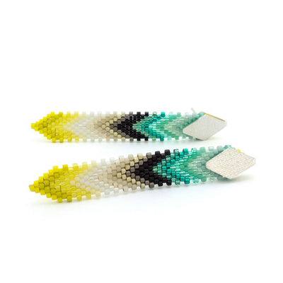 Small Feather Earrings by Pi Project