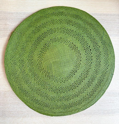 Sandona Rounded Placemats / Green