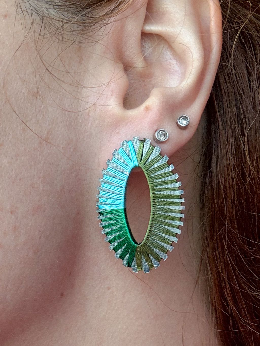 Tropic Earrings Medium by :Pi Prject