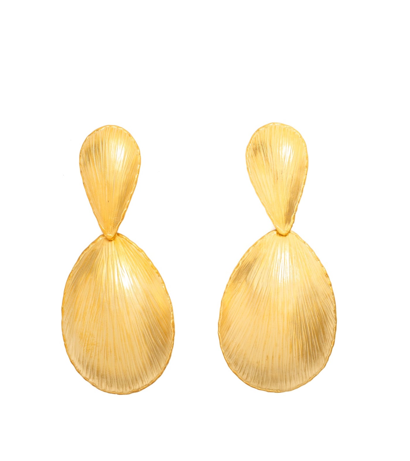 Earrings Concha Metal by Durando Atelier