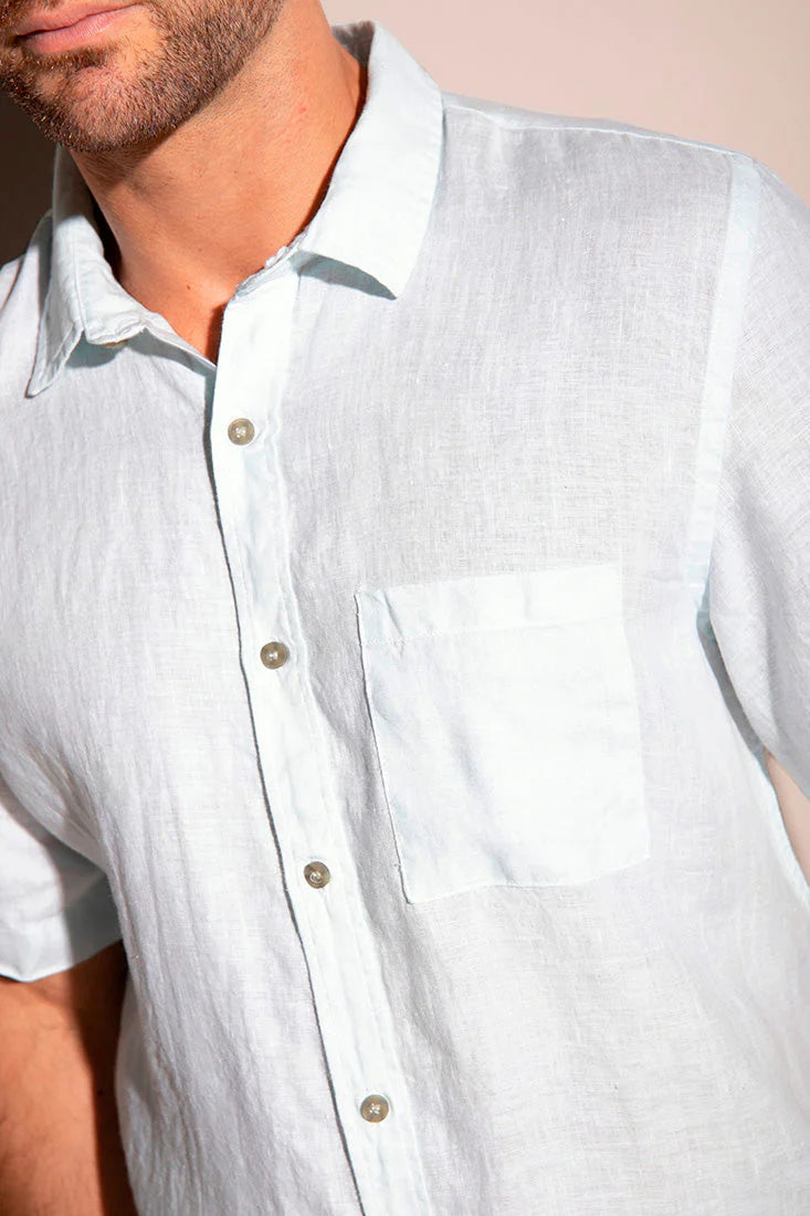 Linen Shirt Short Sleeve