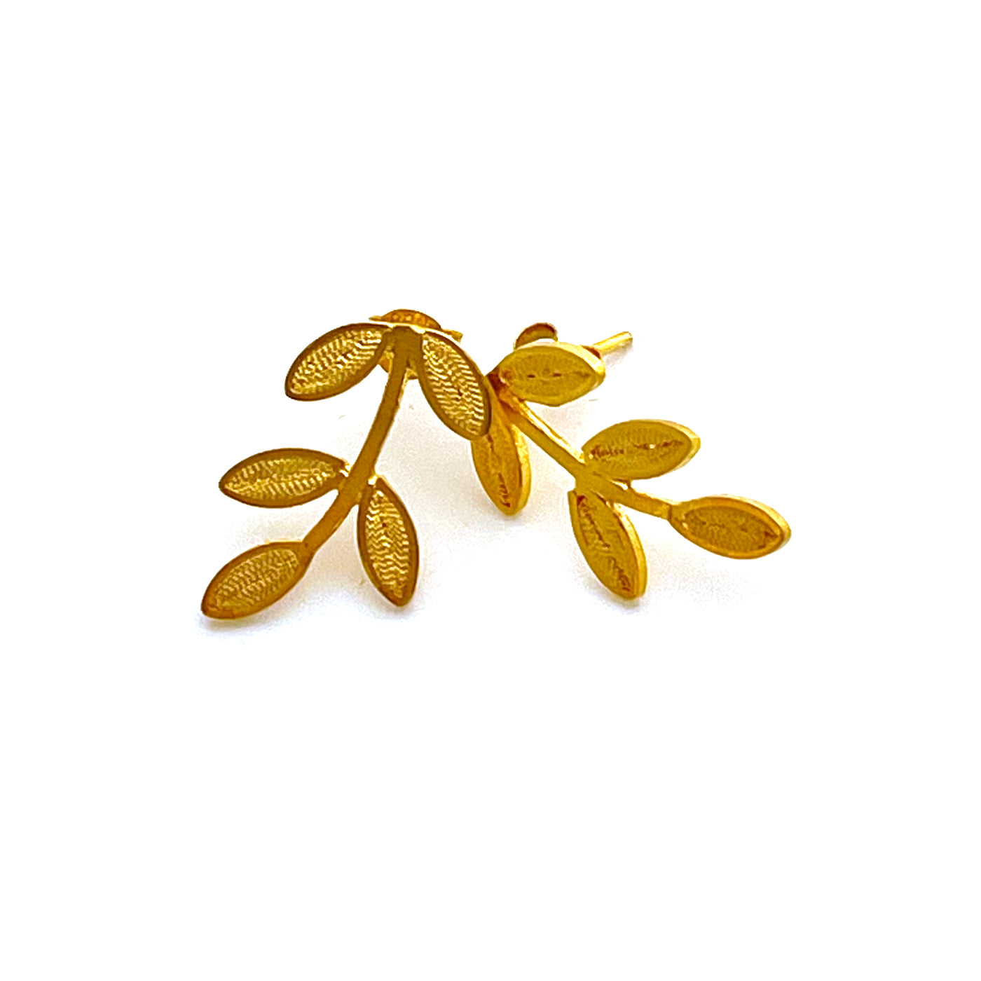 Filigree Gold Vine Earrings