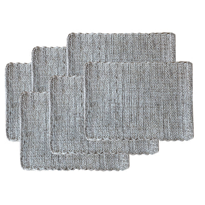 Fique Woven Placemats - Solid (Set of 6)